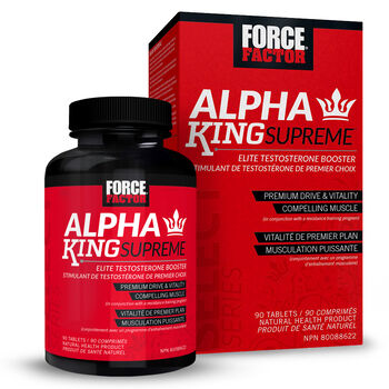 Alpha KingMD Supreme&nbsp;&ndash; Stimulant de testost&eacute;rone de premier choix  | GNC